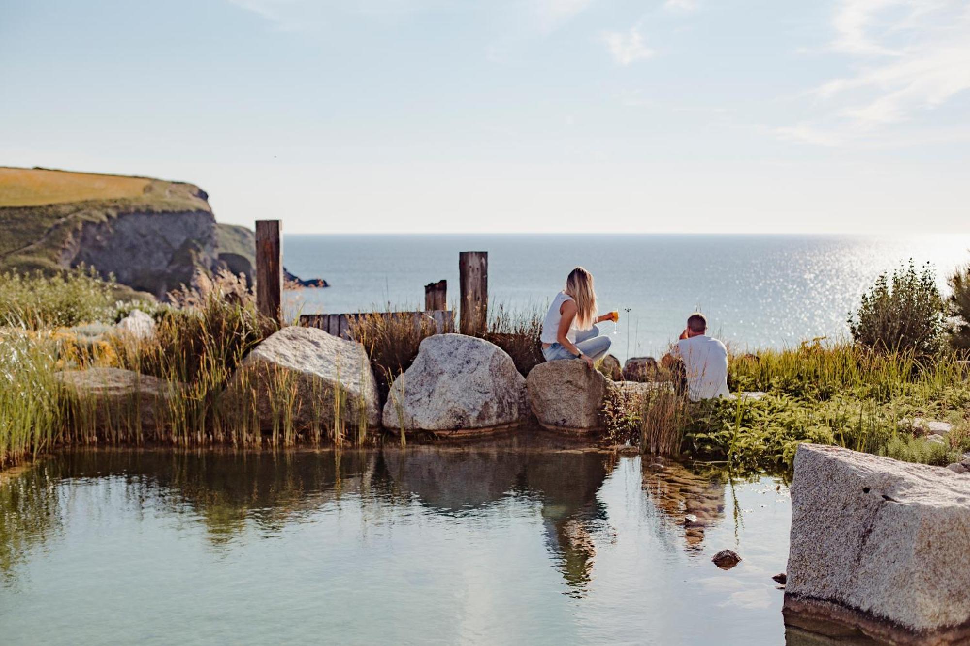 Scarlet Hotel Mawgan Porth Exterior foto